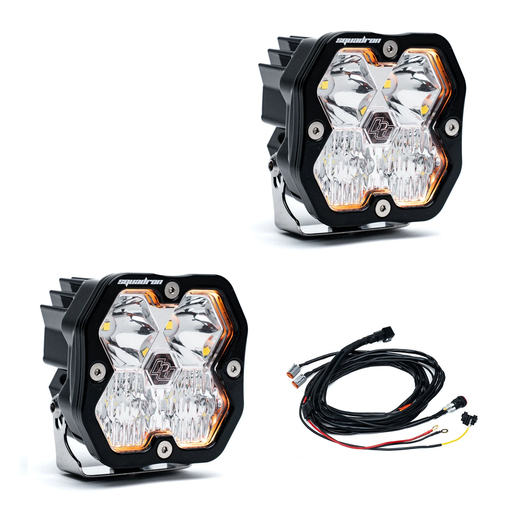 Baja Designs Squadron 2.0 Sport Black LED Auxiliary Light Pod Pair - Universal - Image 5