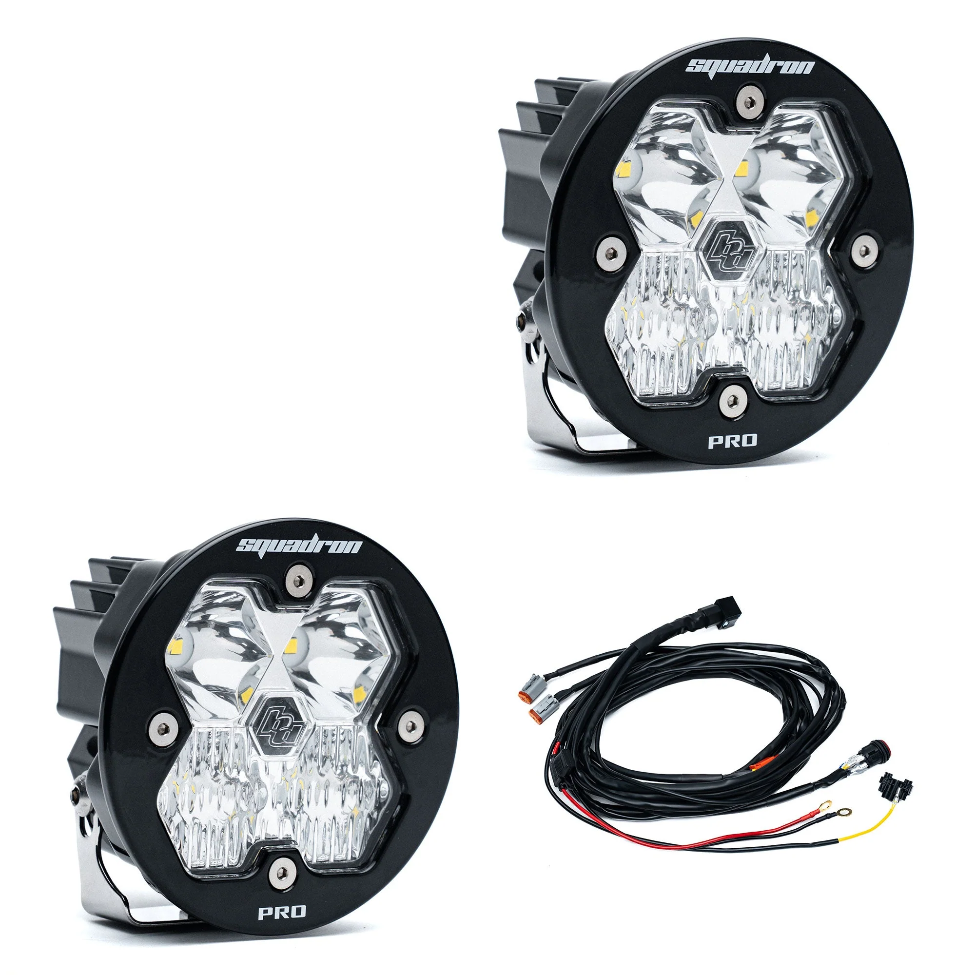 Baja Designs Squadron R 2.0 Pro Black LED Auxiliary Light Pod Pair - Image 3
