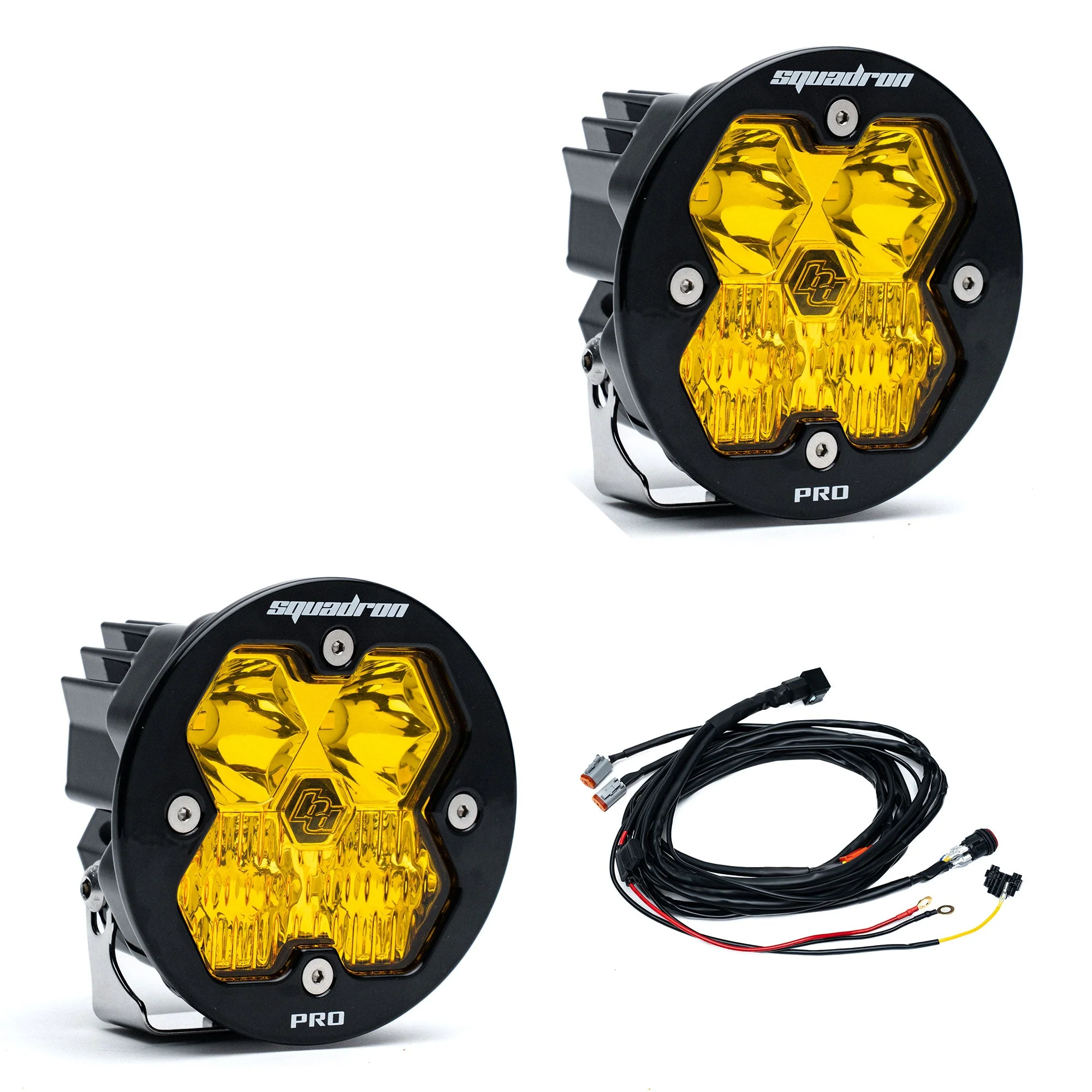 Baja Designs Squadron R 2.0 Pro Black LED Auxiliary Light Pod Pair - Image 5