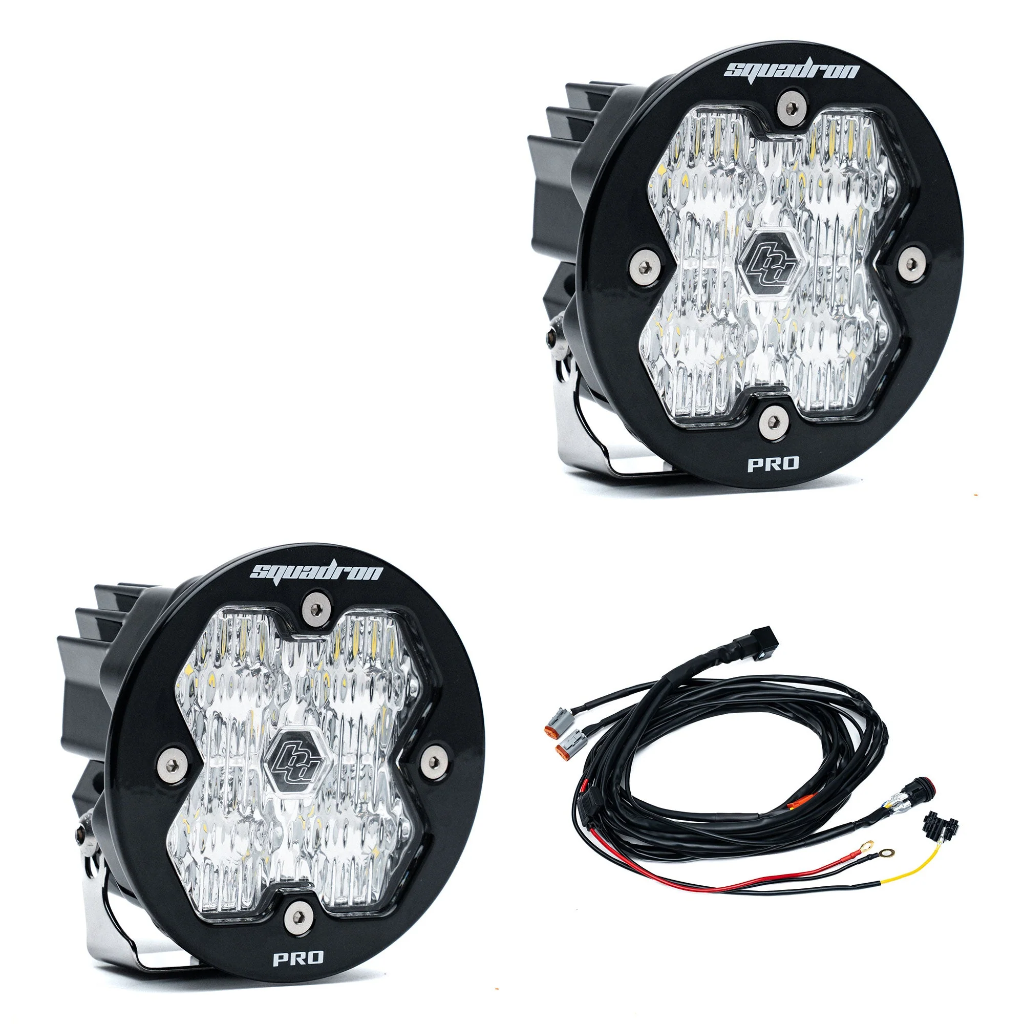 Baja Designs Squadron R 2.0 Pro Black LED Auxiliary Light Pod Pair - Image 7