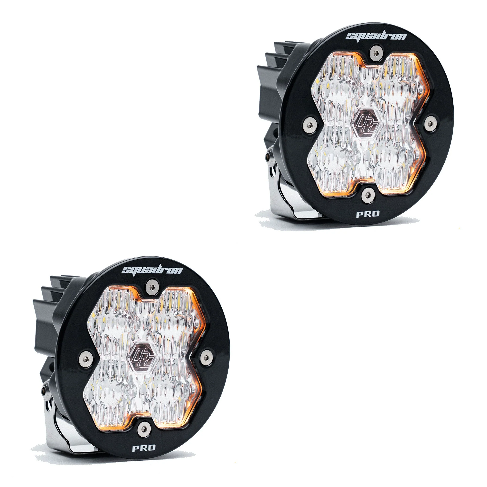 Baja Designs Squadron R 2.0 Pro Black LED Auxiliary Light Pod Pair - Image 8