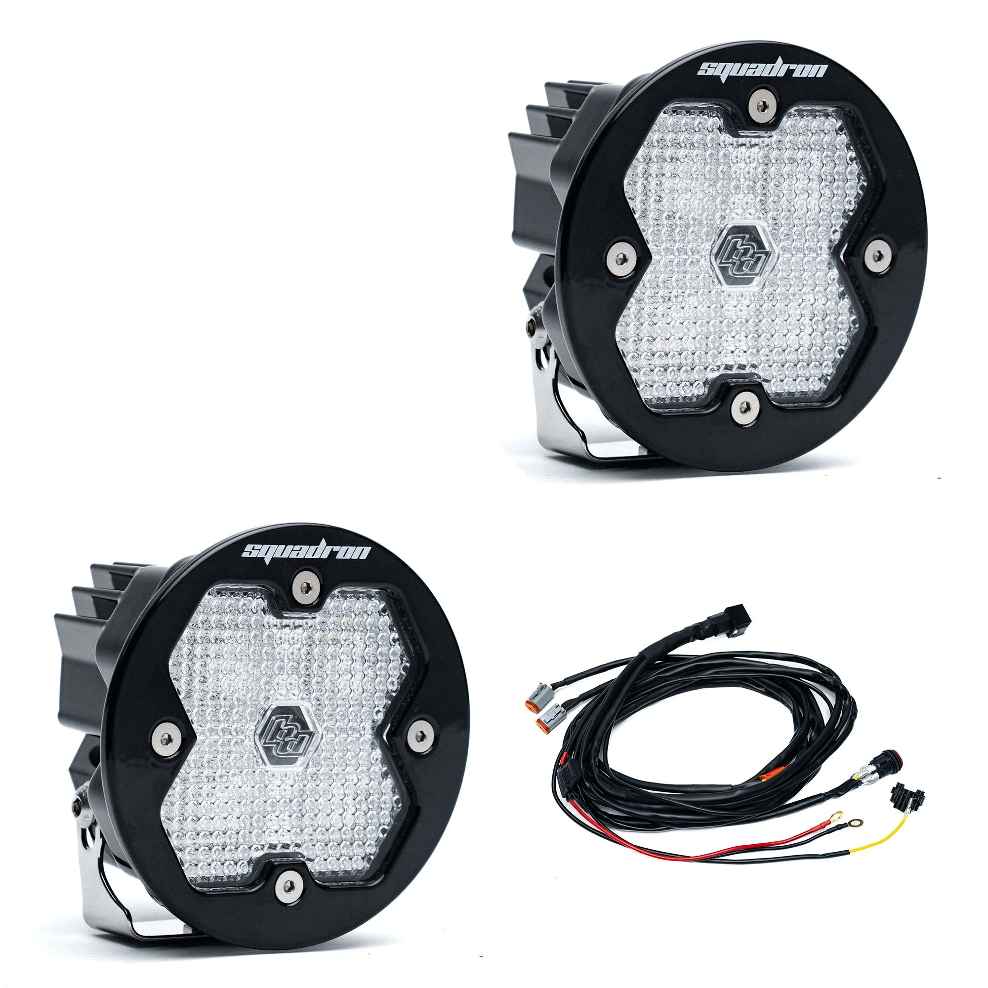 Baja Designs Squadron R 2.0 Sport Black LED Auxiliary Light Pod Pair - Universal - Image 11