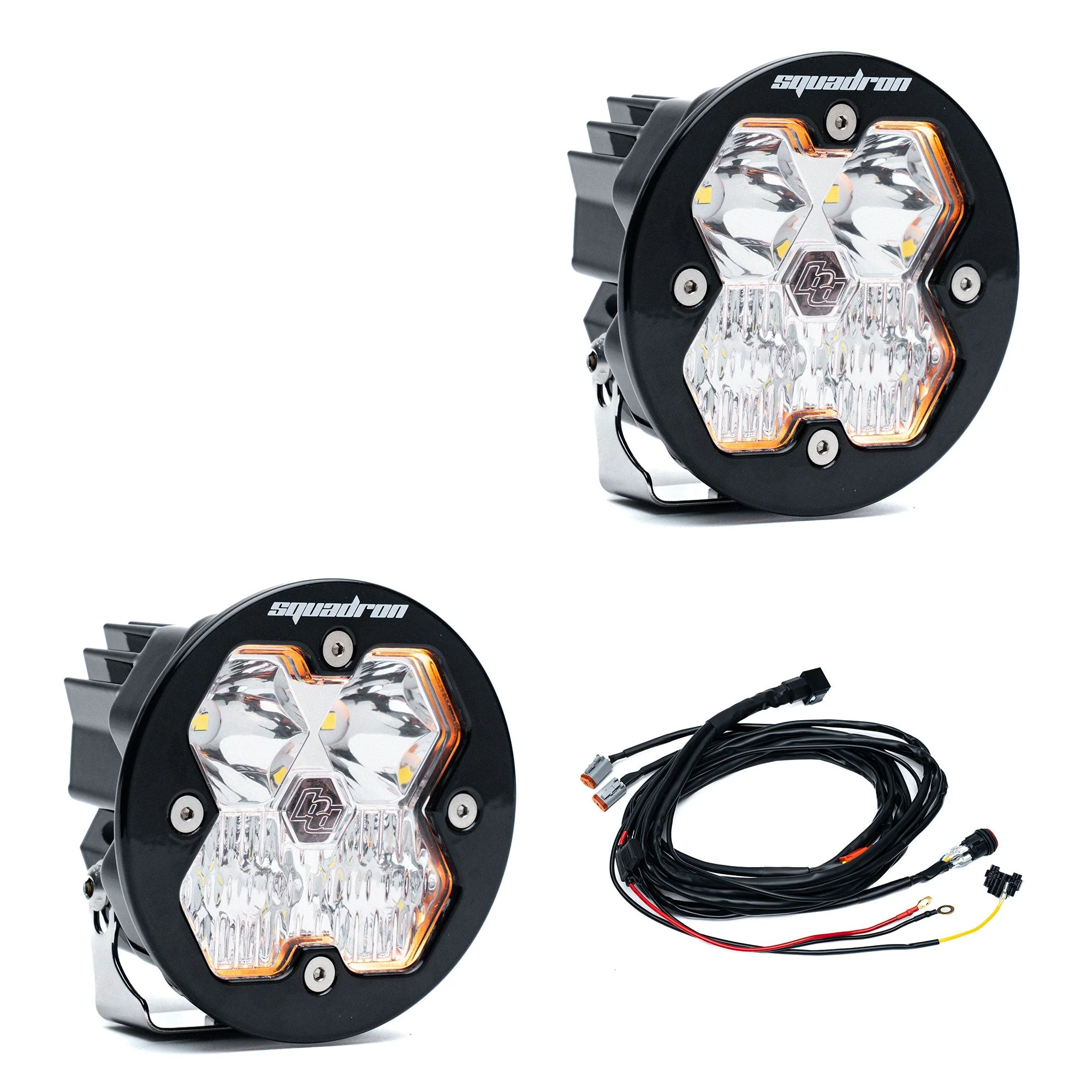 Baja Designs Squadron R 2.0 Sport Black LED Auxiliary Light Pod Pair - Universal - Image 3