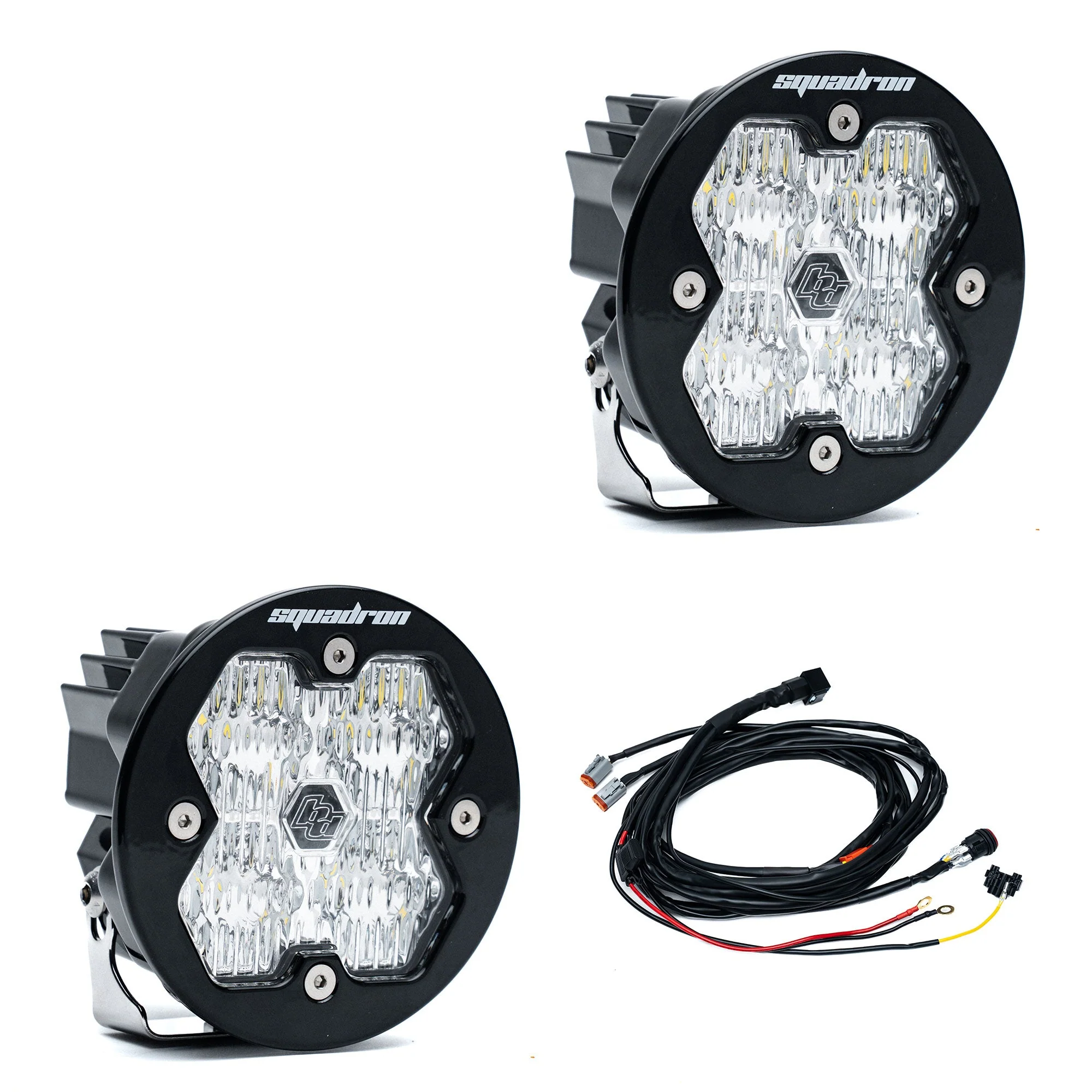 Baja Designs Squadron R 2.0 Sport Black LED Auxiliary Light Pod Pair - Universal - Image 7
