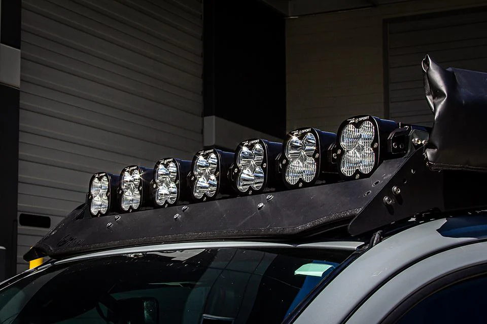 Baja Designs Prinsu/Sherpa Roof Rack 7 XL Linkable Light Bar Kit For 4Runner - Image 5
