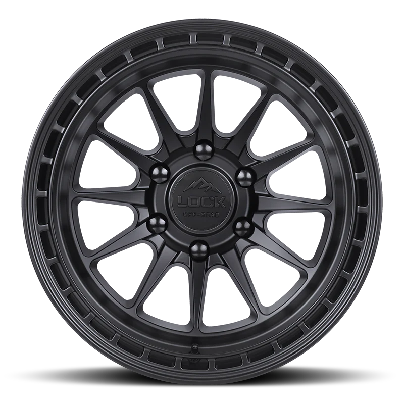 Lock Off-Road Wheels Baja Matte Black - Image 2