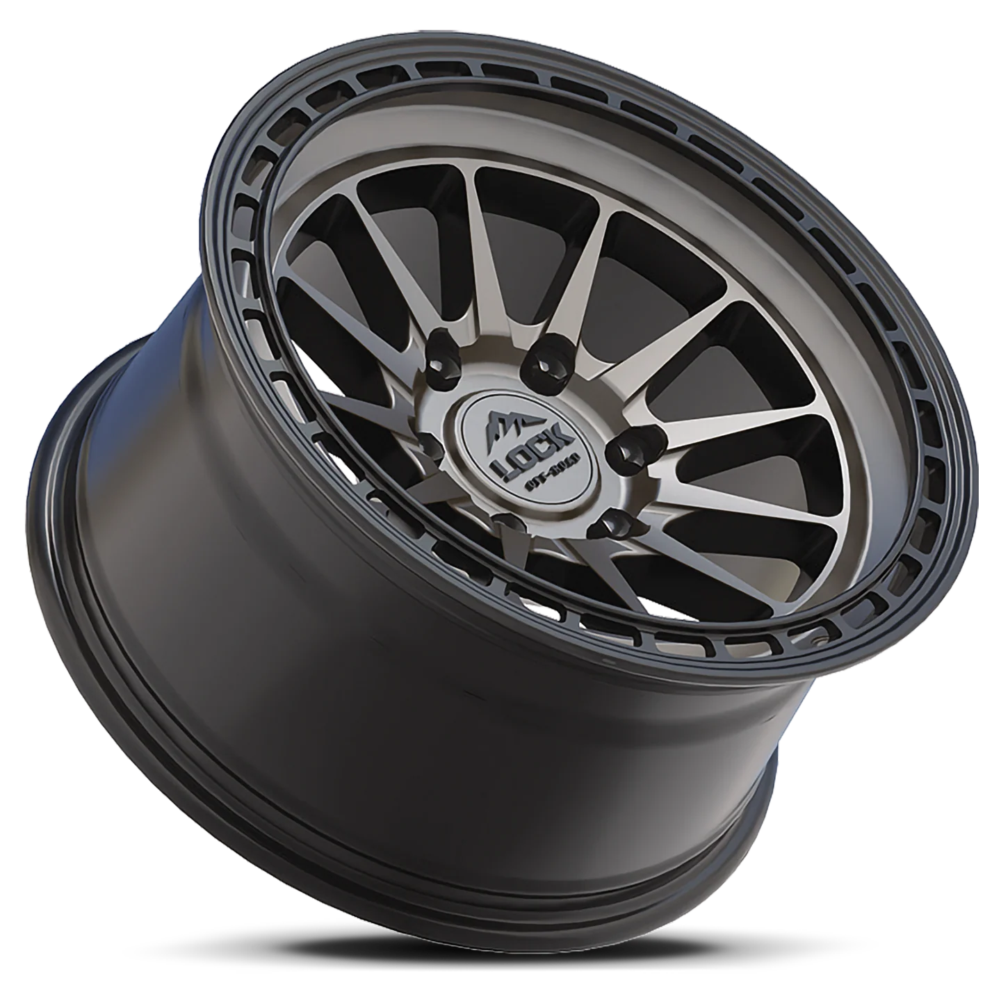 Lock Off-Road Wheels Baja Matte Grey - Image 3