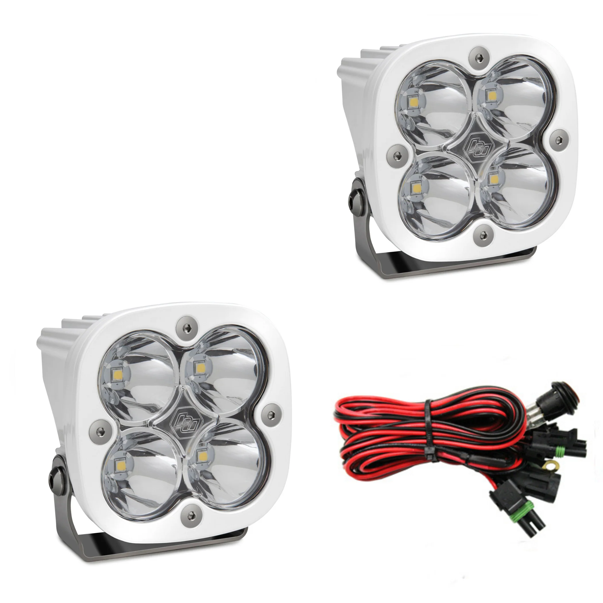Baja Designs Squadron Sport/Pro LED White Bezel Lights - Image 5