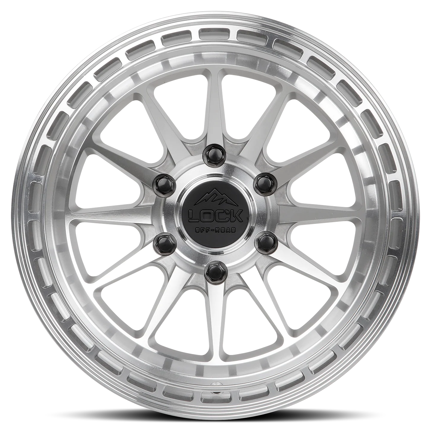 Lock Off-Road Wheels Baja Machine Face Polish - Image 2