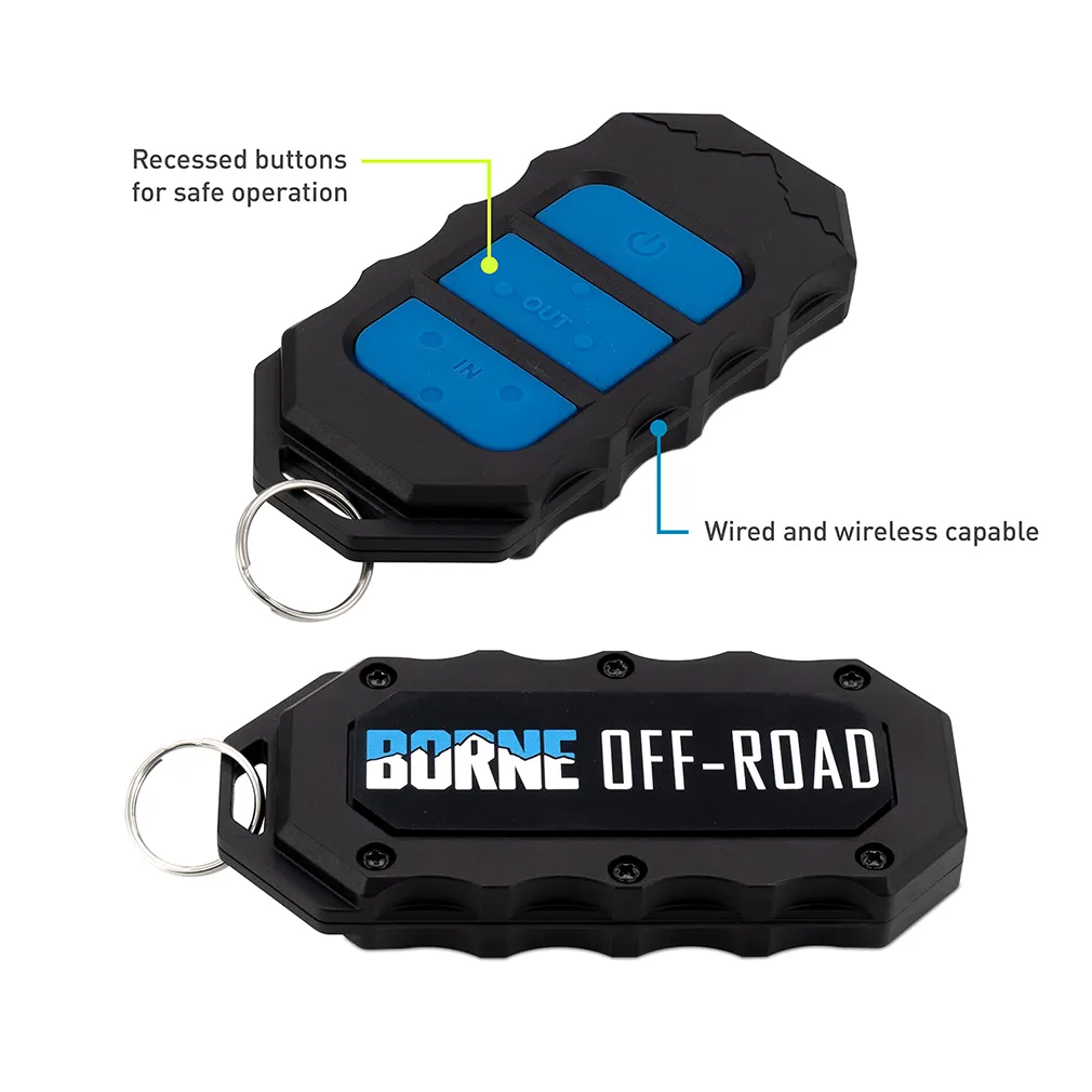 Borne Off Road Electric Winch with Synthetic Rope - Image 10