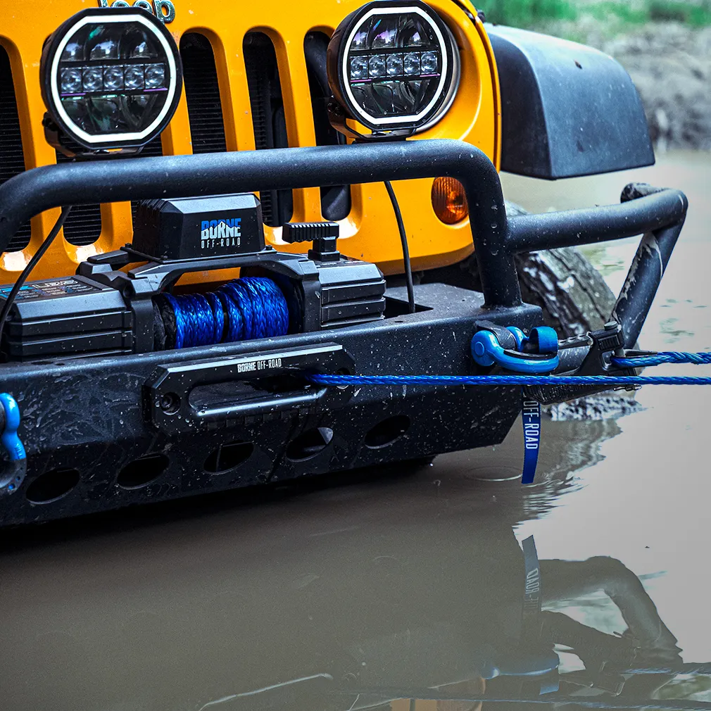 Borne Off Road Electric Winch with Synthetic Rope - Image 2