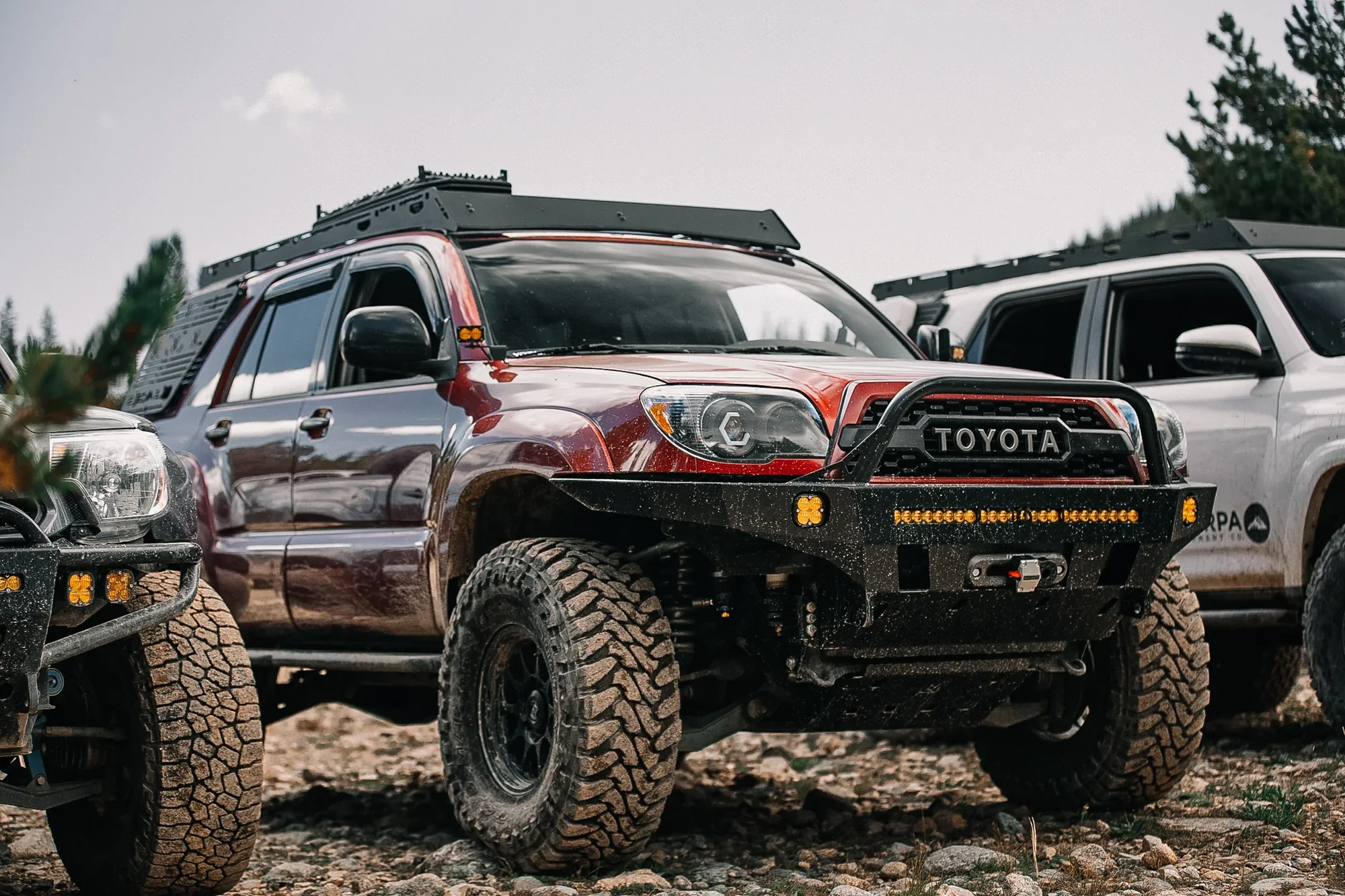 C4 Fabrication Overland Series Front Bumper For 4Runner (2003-2009) - Image 2