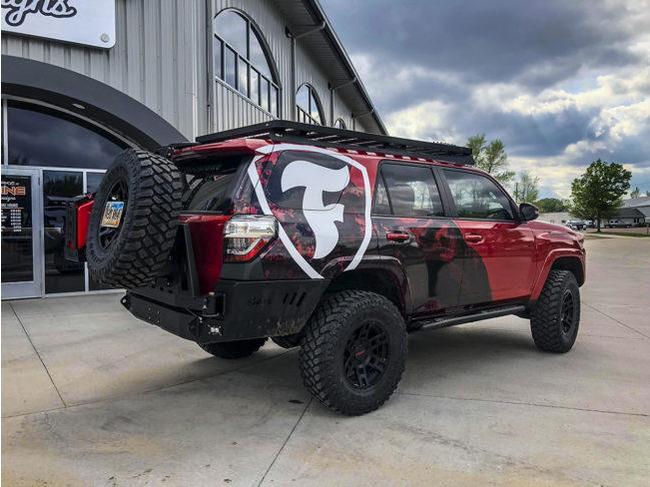 C4 Fabrication Overland Series Rear Bumper For 4Runner (2010-2024) - Image 6