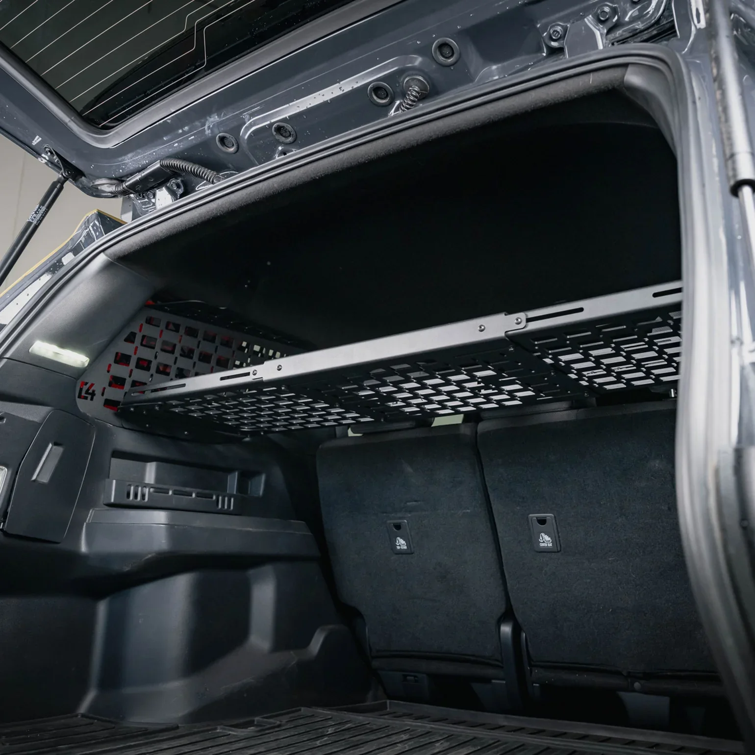 C4 Fabrication Add-On Shelf For Rear Window Molle Panels For 4Runner (2025-Current) - Image 9
