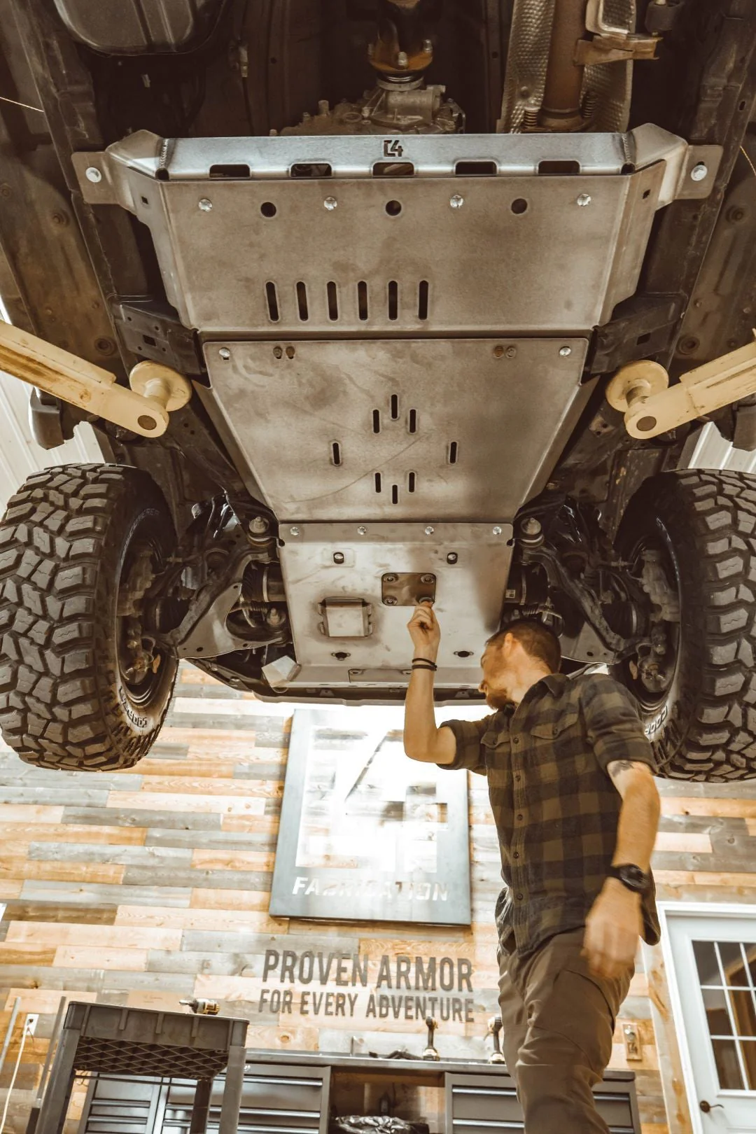 C4 Fabrication Rear Skid Plate For 4Runner (2010-2024) - Image 6