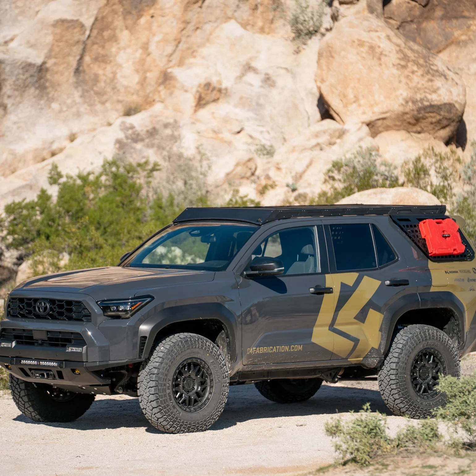 C4 Fabrication Roof Rack W/Optional Light Bar Mount For 4Runner (2025-Current) - Image 17