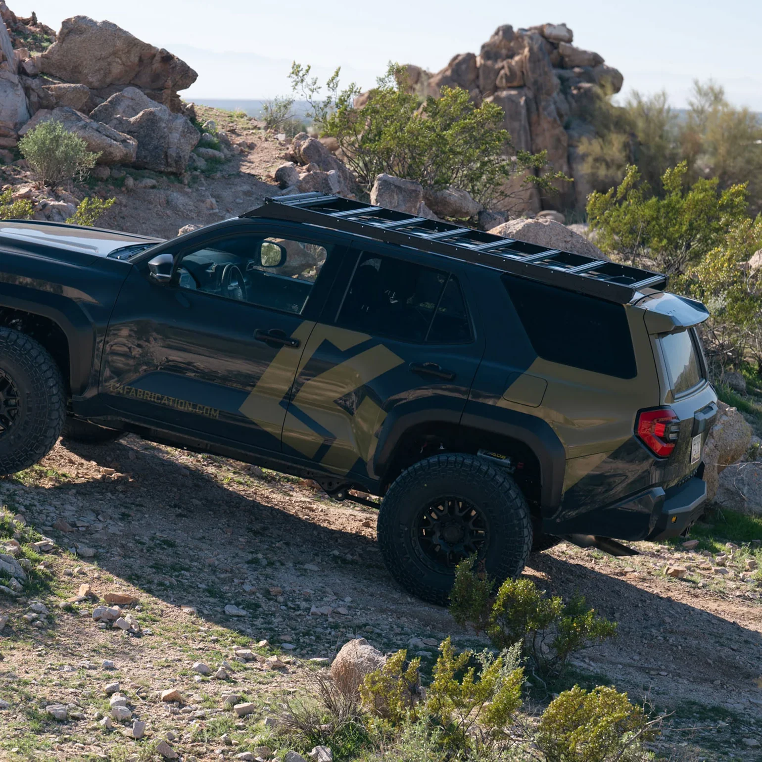 C4 Fabrication Roof Rack W/Optional Light Bar Mount For 4Runner (2025-Current) - Image 4