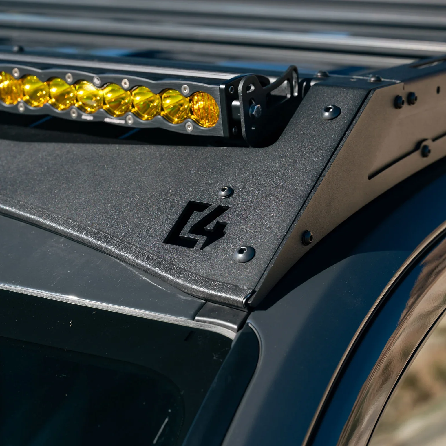 C4 Fabrication Roof Rack W/Optional Light Bar Mount For 4Runner (2025-Current) - Image 9