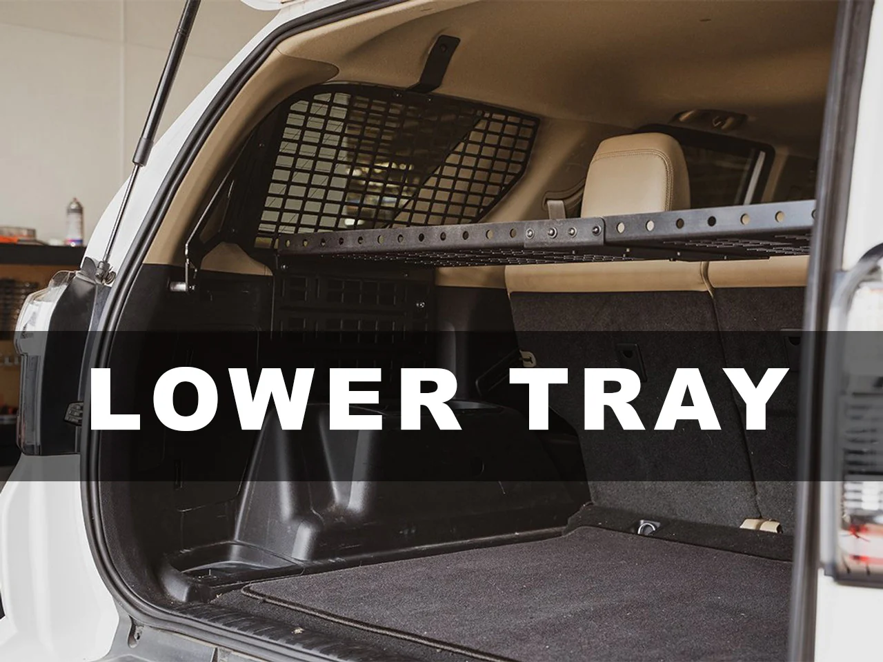 Cali Raised Rear Molle Shelves For 4Runner (2010-2024) - Image 2