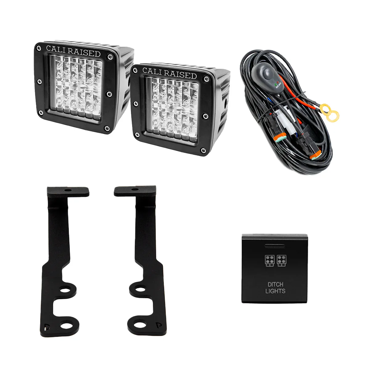 Cali Raised Ditch Light Bracket Kit For 4Runner (2025-Current) - Image 14
