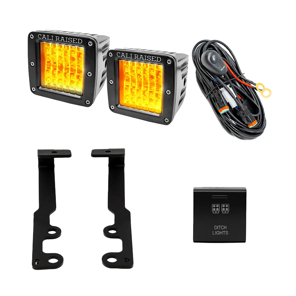 Cali Raised Ditch Light Bracket Kit For 4Runner (2025-Current) - Image 15