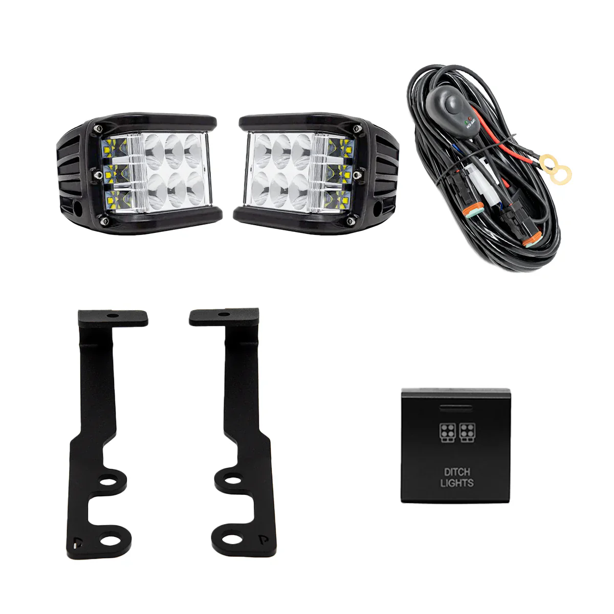 Cali Raised Ditch Light Bracket Kit For 4Runner (2025-Current) - Image 16