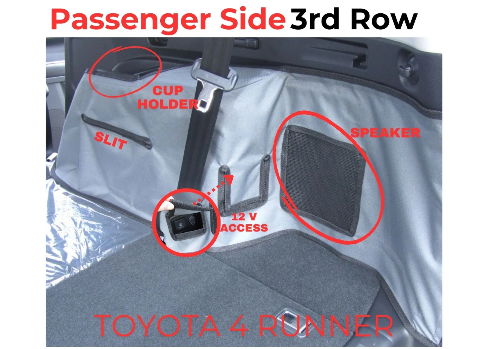 Canvasback Cargo Side Pieces For 4Runner (2010-2024) - Image 7