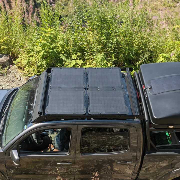 Cascadia 4X4 Prinsu Roof Rack 45 Watt Modular Solar System - Image 2