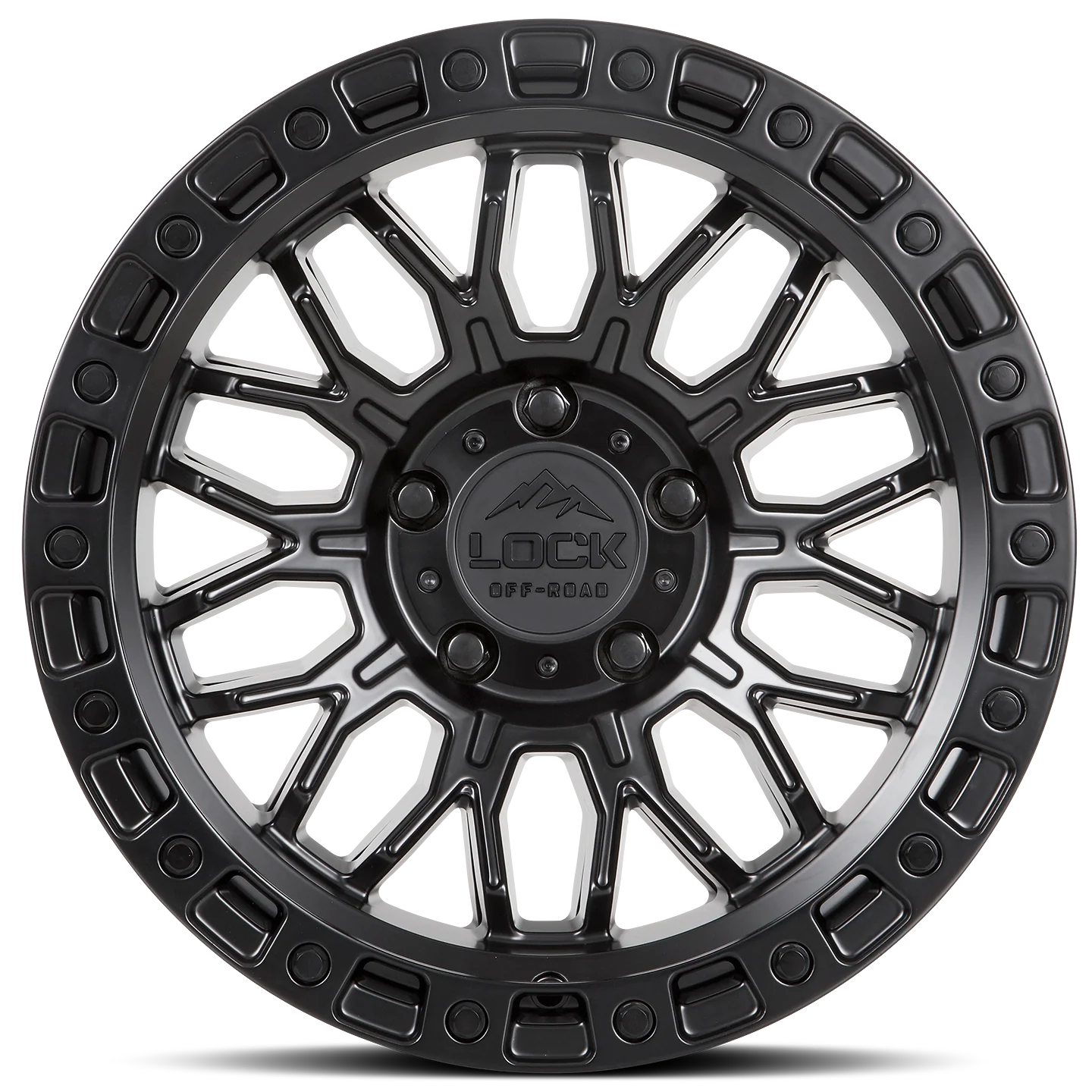 Lock Off-Road Wheels Combat Matte Black - Image 2