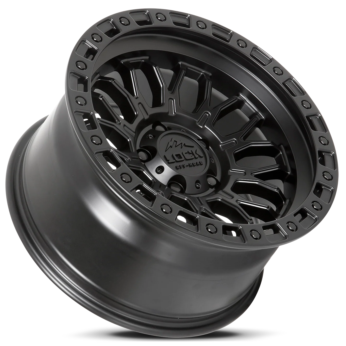 Lock Off-Road Wheels Combat Matte Black - Image 3
