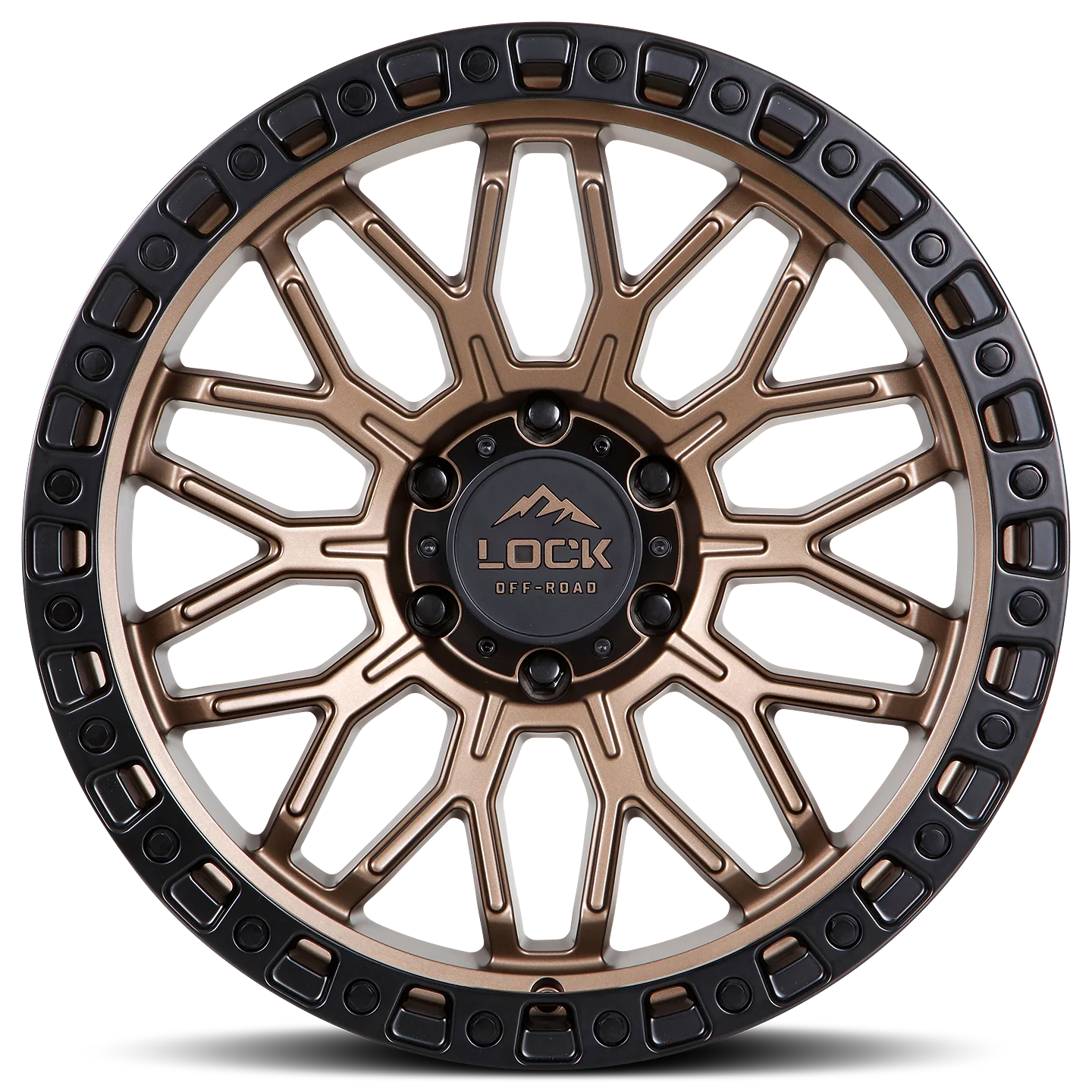 Lock Off-Road Wheels Combat Matte Bronze - Image 2