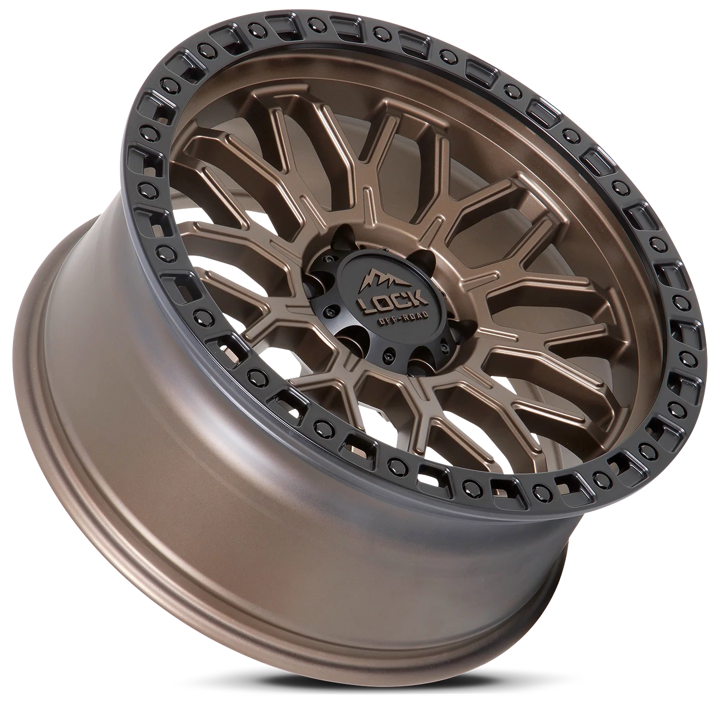 Lock Off-Road Wheels Combat Matte Bronze - Image 3