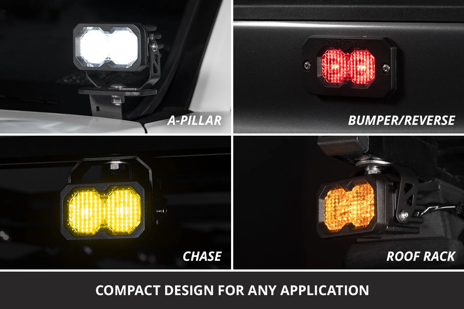 Diode Dynamics C2 2.0 SAE/DOT White Pro LED Pod (pair) - Image 4