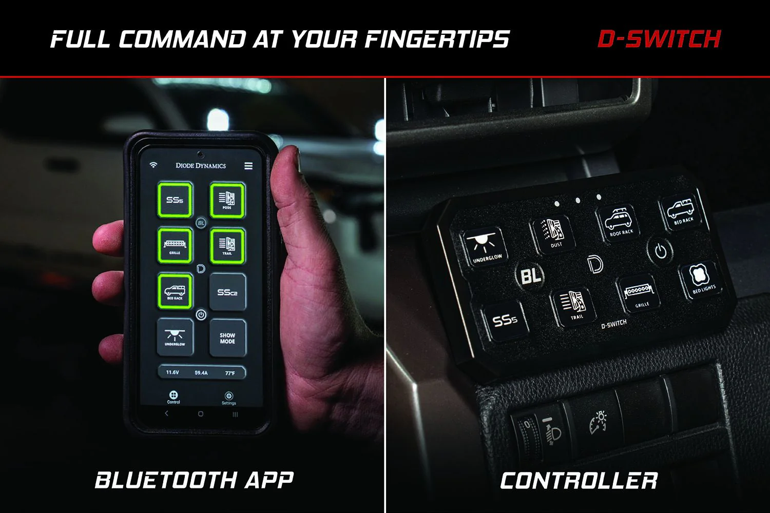 Diode Dynamics D-Switch 8-Channel Switch Panel For 4Runner - Image 2