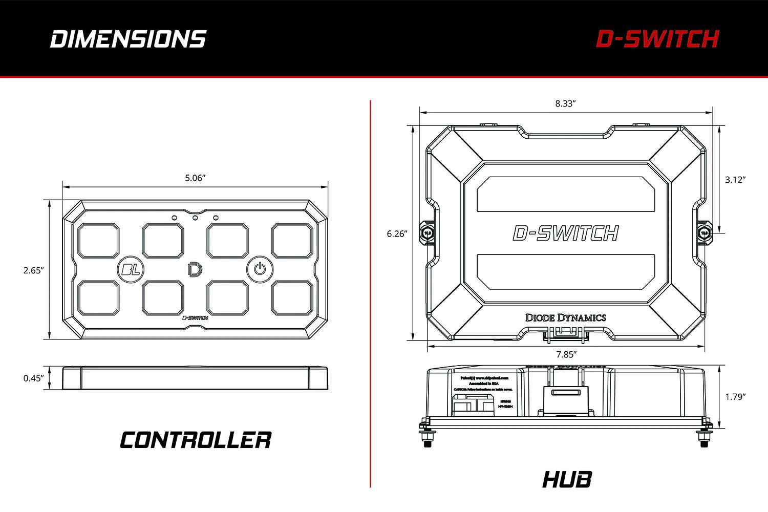 Diode Dynamics D-Switch 8-Channel Switch Panel For 4Runner - Image 8