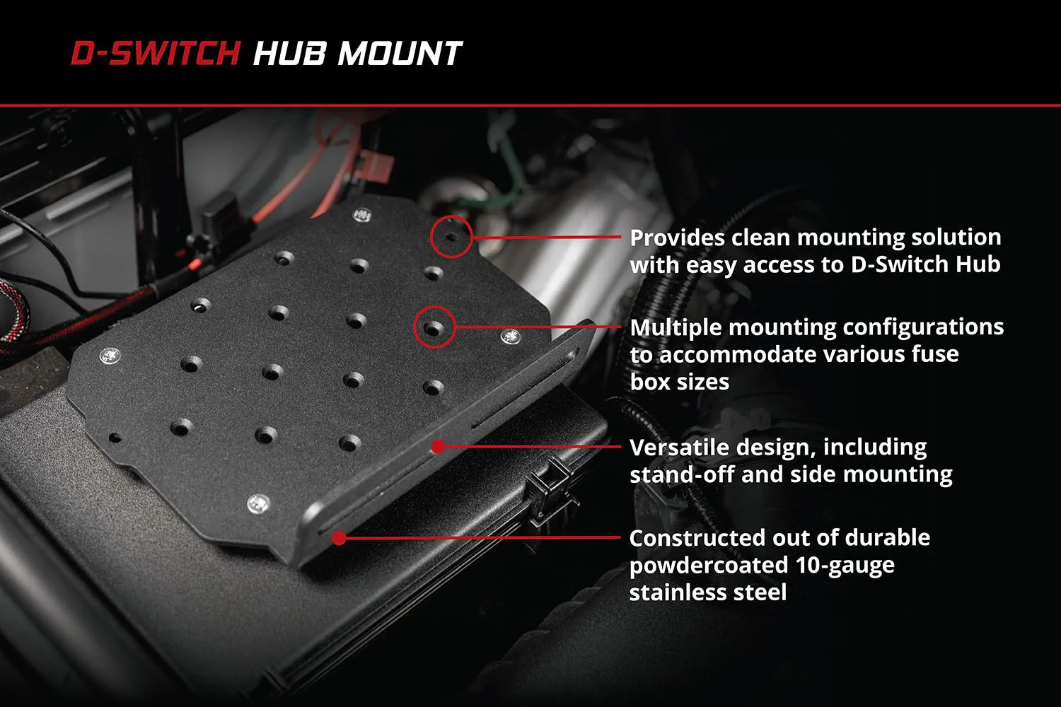 Diode Dynamics D-Switch Hub Mounting Kit For 4Runner (2025-Current) - Image 9