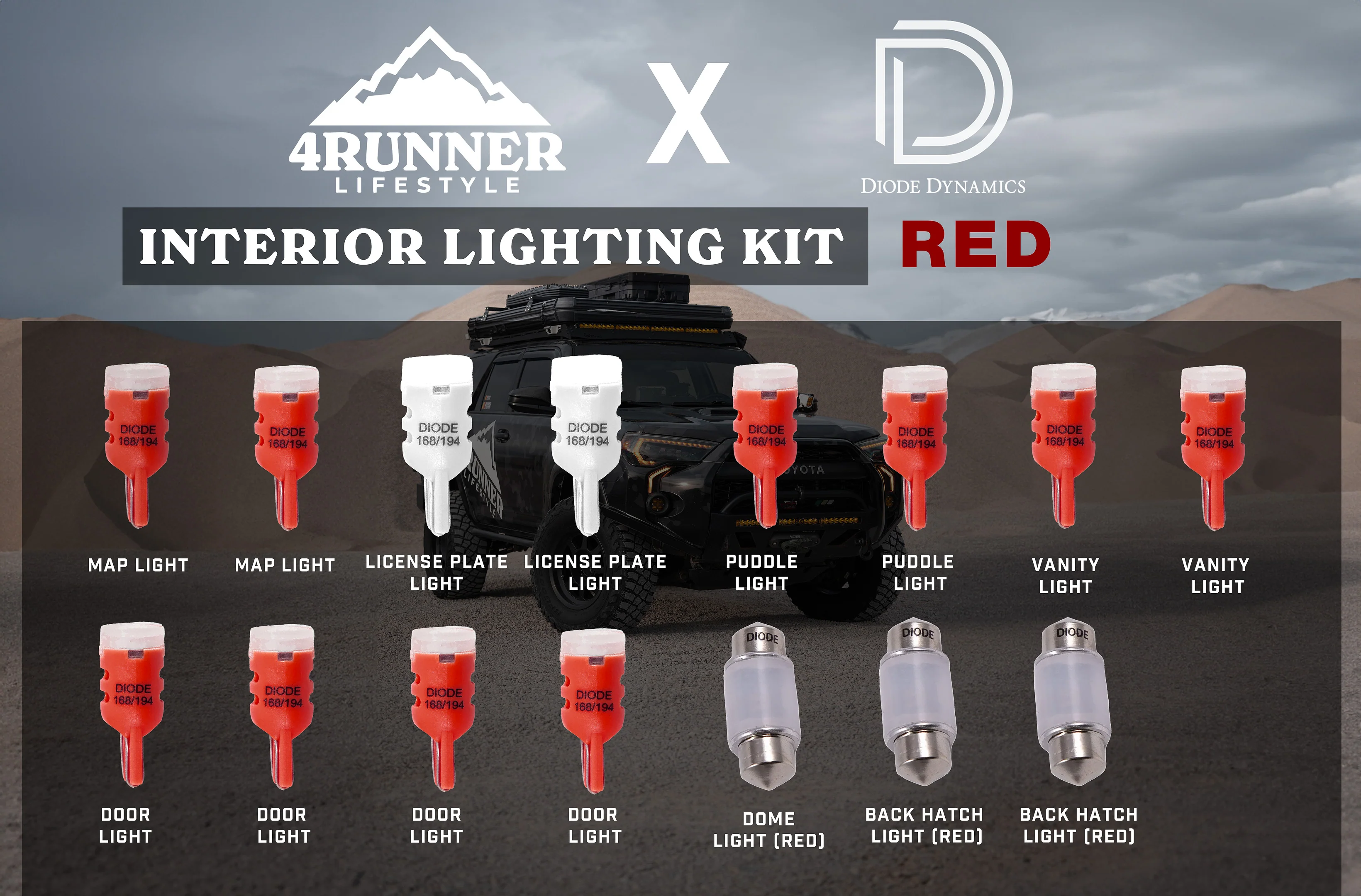 Diode Dynamics Interior Lighting Kit For 4Runner (2010-2024) - Image 3