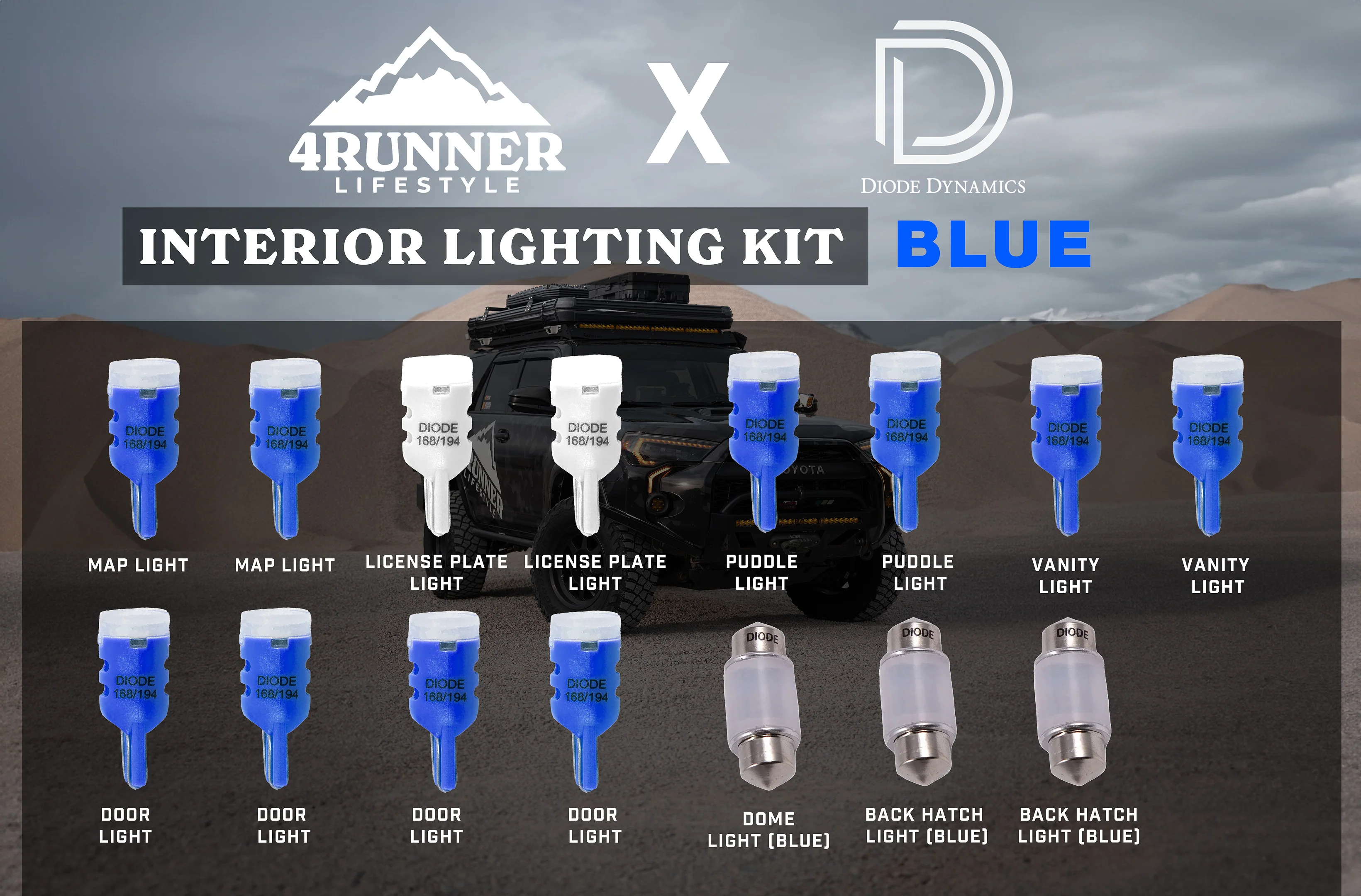 Diode Dynamics Interior Lighting Kit For 4Runner (2010-2024) - Image 4