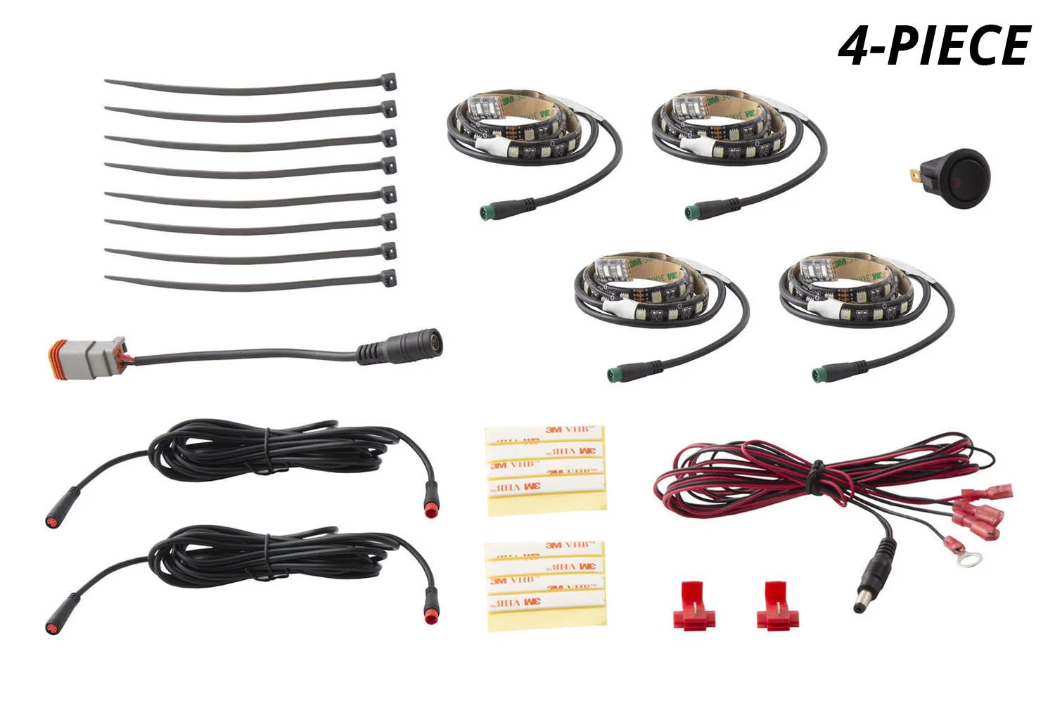 Diode Dynamics Multicolor Footwell LED Kit w/ Controller - Image 4