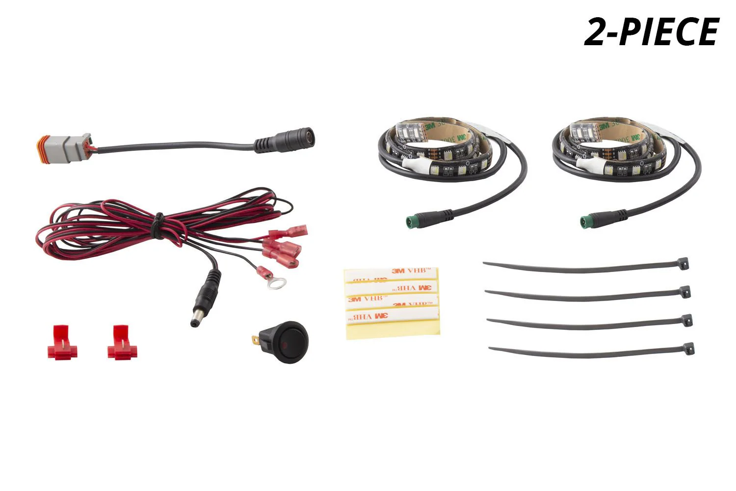 Diode Dynamics Multicolor Footwell LED Kit w/ Controller - Image 5