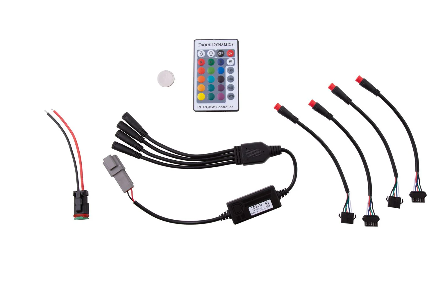 Diode Dynamics RGBW 24-Key M8 RF Controller - Image 7