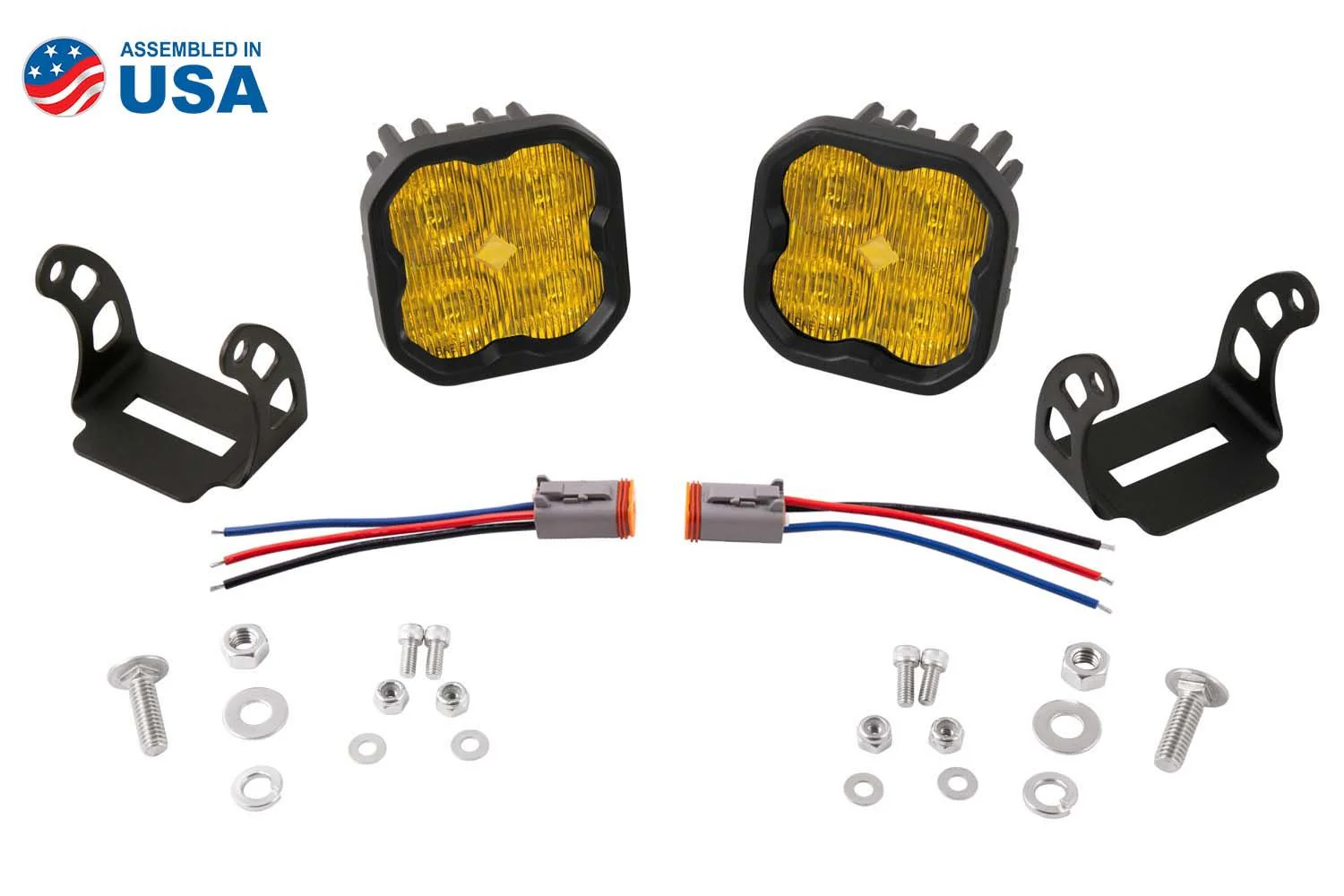 Diode Dynamics SS3 SAE Yellow Sport LED Pod (pair) - Image 10