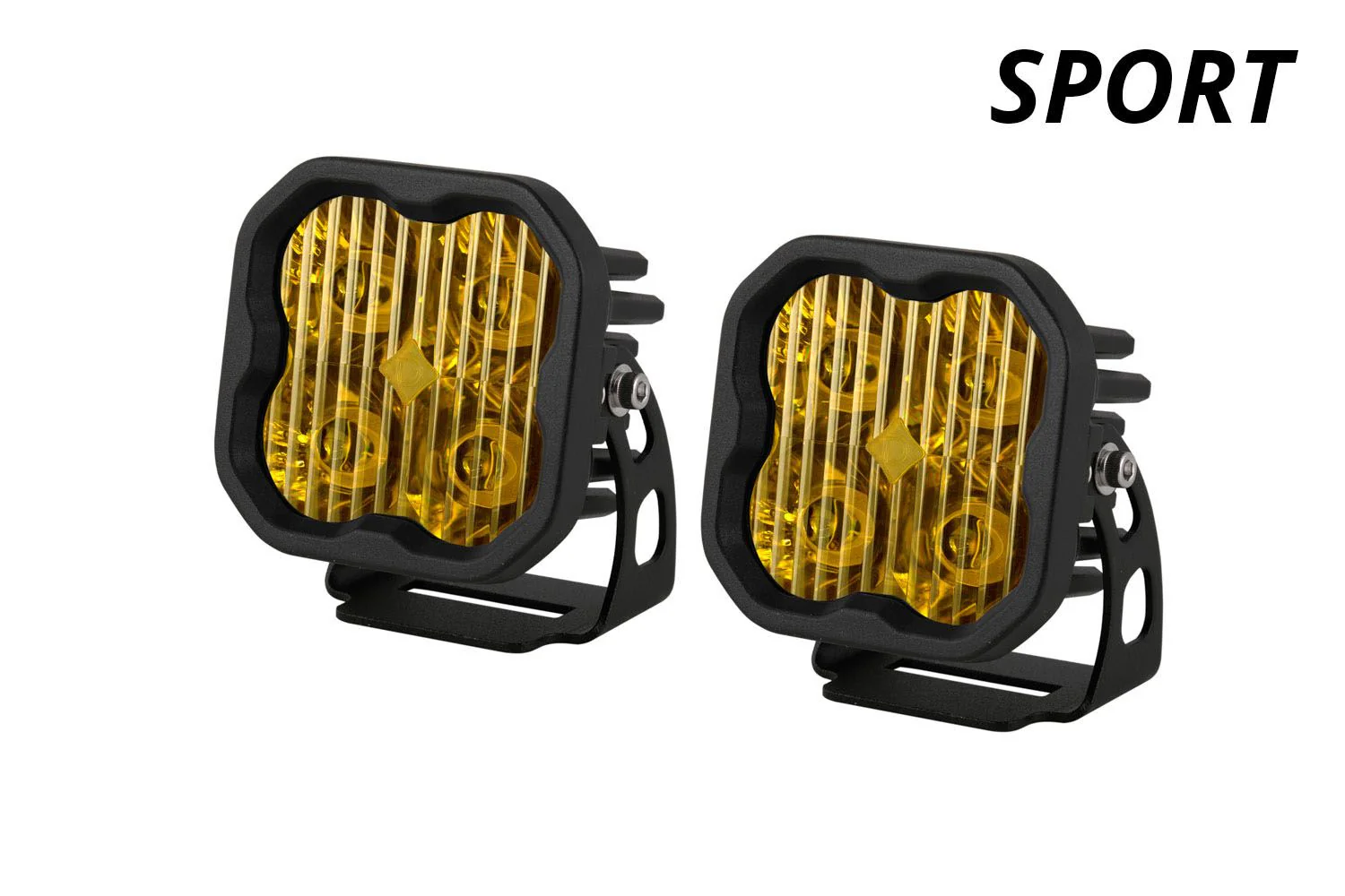Diode Dynamics SS3 SAE Yellow Sport LED Pod (pair) - Image 2
