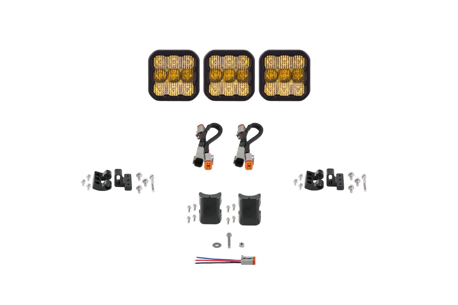 Diode Dynamics SS5 CrossLink 3-Pod LED Light Bar - Image 4