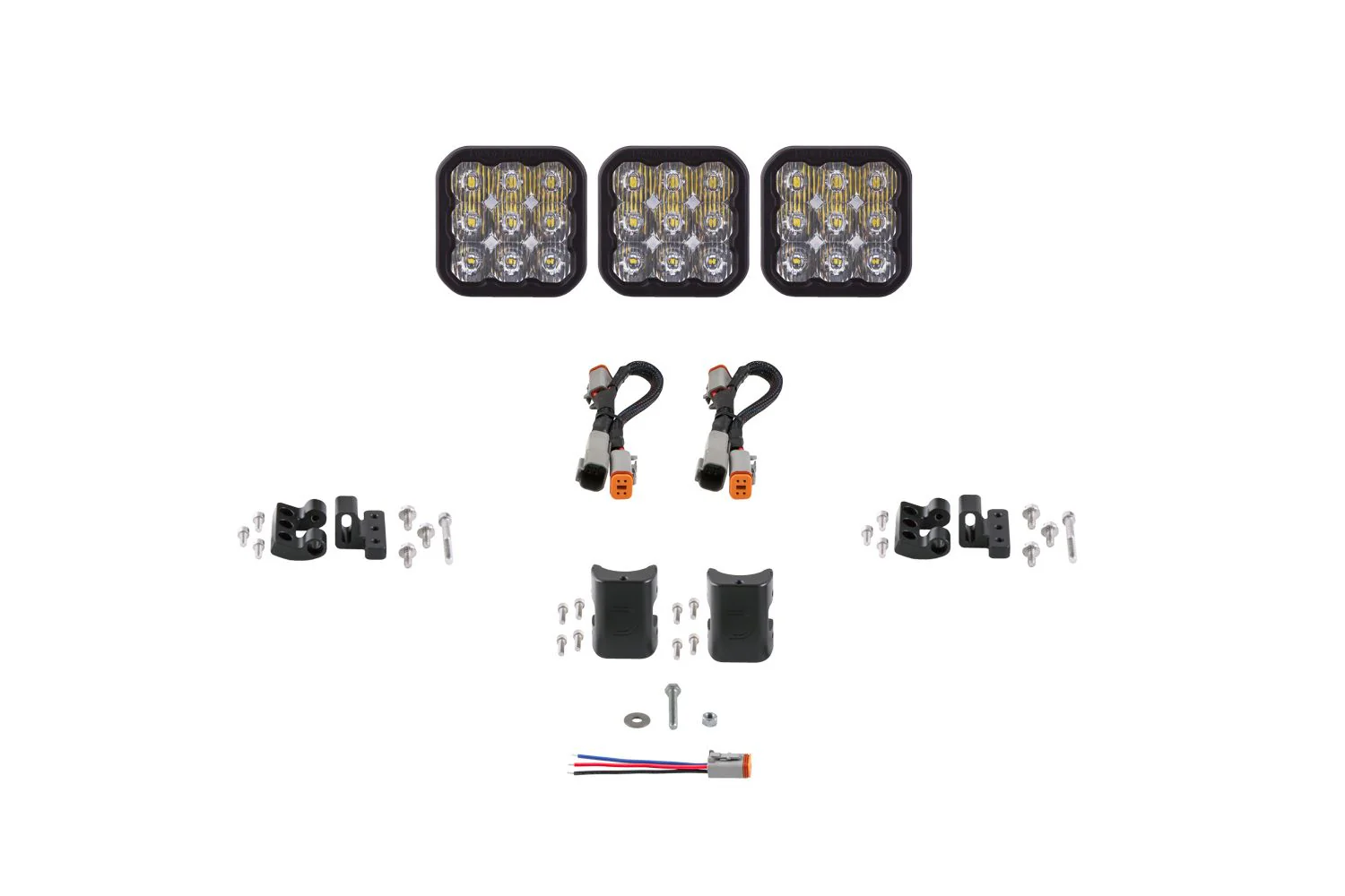 Diode Dynamics SS5 CrossLink 3-Pod LED Light Bar - Image 5