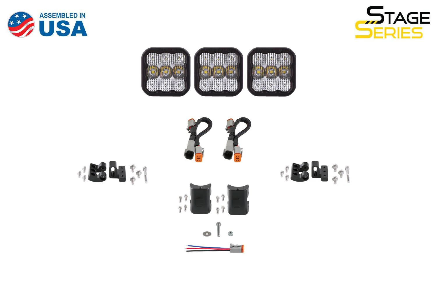 Diode Dynamics SS5 CrossLink 3-Pod LED Light Bar - Image 6
