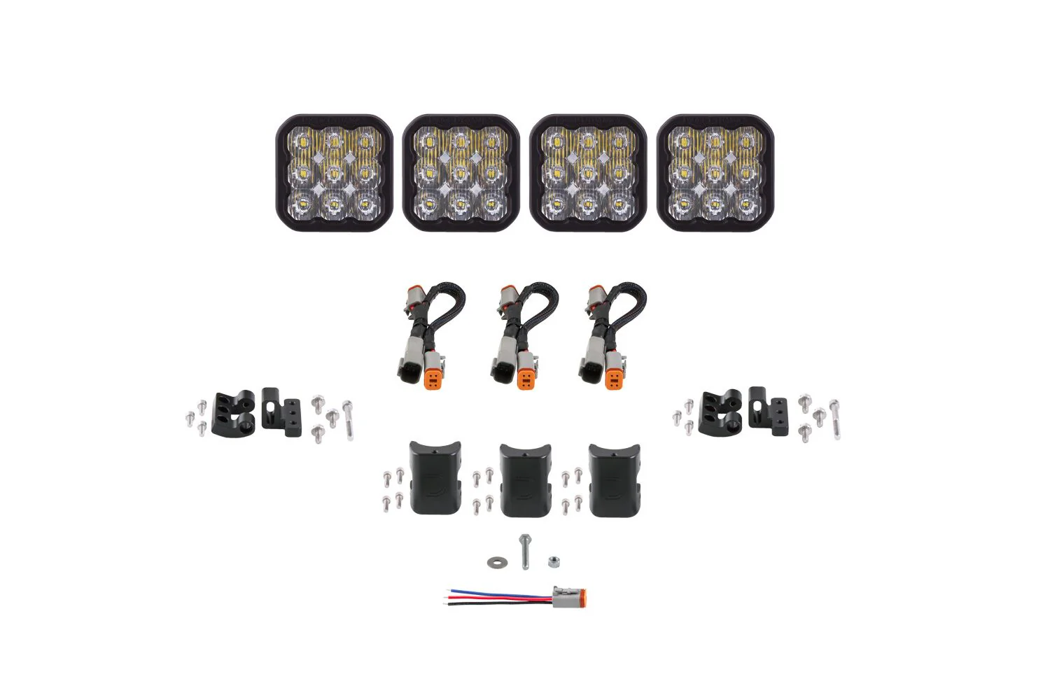 Diode Dynamics SS5 CrossLink 4-Pod Light Bar - Image 6