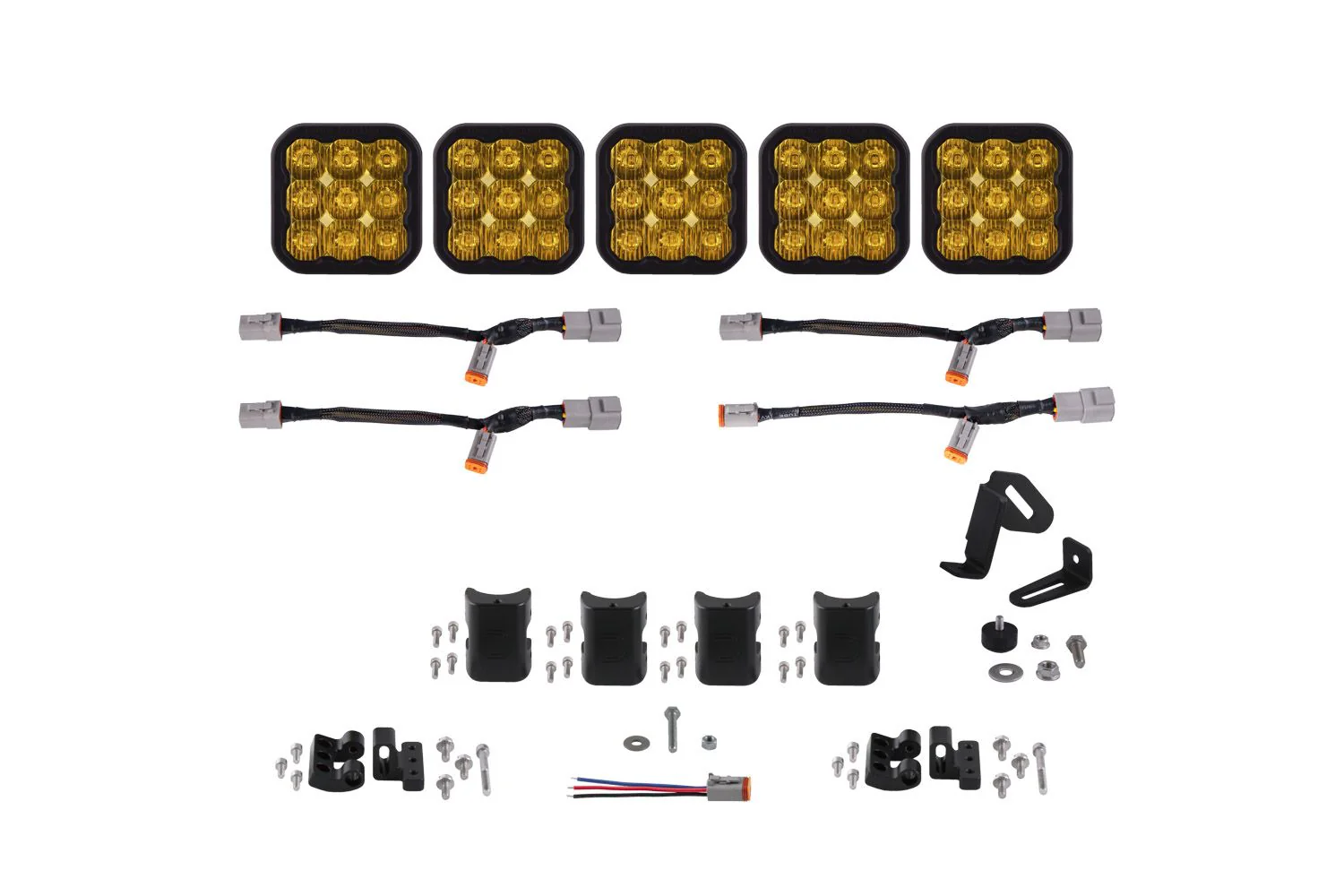 Diode Dynamics SS5 CrossLink 5-Pod Light Bar - Image 3