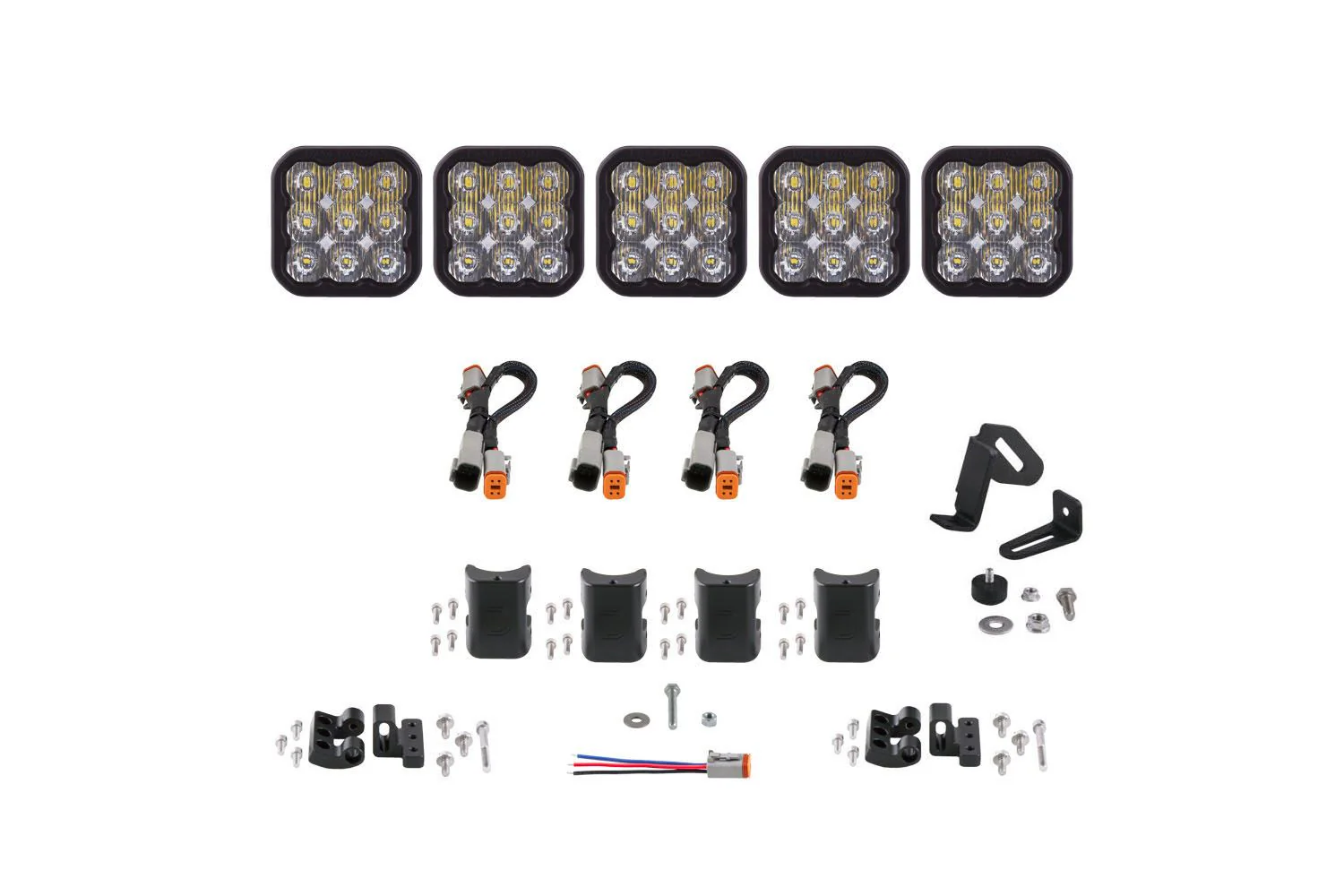 Diode Dynamics SS5 CrossLink 5-Pod Light Bar - Image 5
