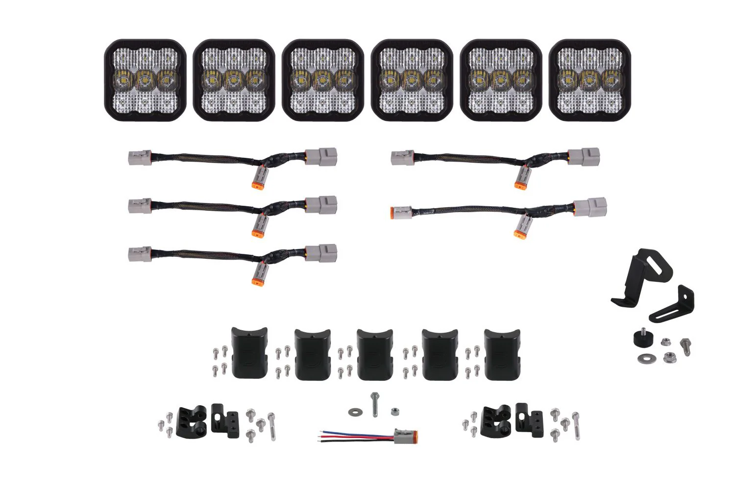 Diode Dynamics SS5 CrossLink 6-Pod LED Light Bar - Image 2